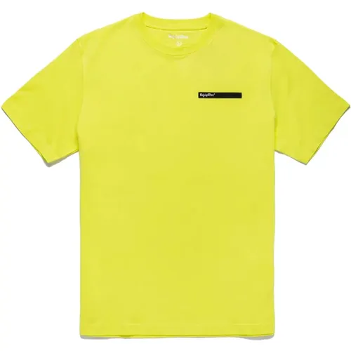 Baumwoll-T-Shirt mit geprägtem Logo - RefrigiWear - Modalova