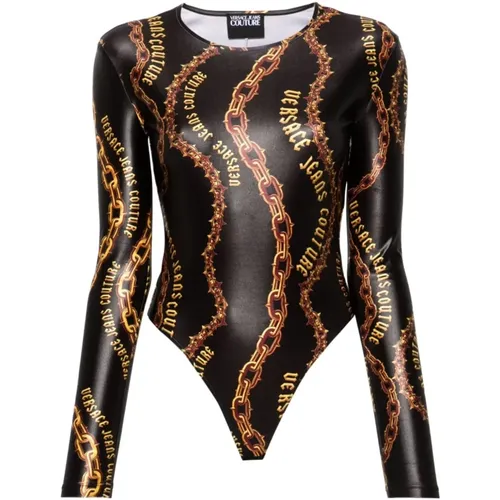 Body Top for Women , female, Sizes: S, XS, 2XS, M, 3XS - Versace Jeans Couture - Modalova