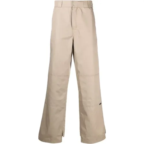 Chino Trousers with High Waist , male, Sizes: L, M - Palm Angels - Modalova