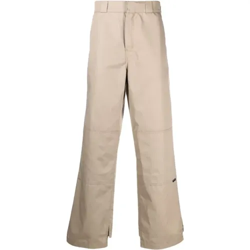 Chino Trousers with High Waist , male, Sizes: S, L, M - Palm Angels - Modalova