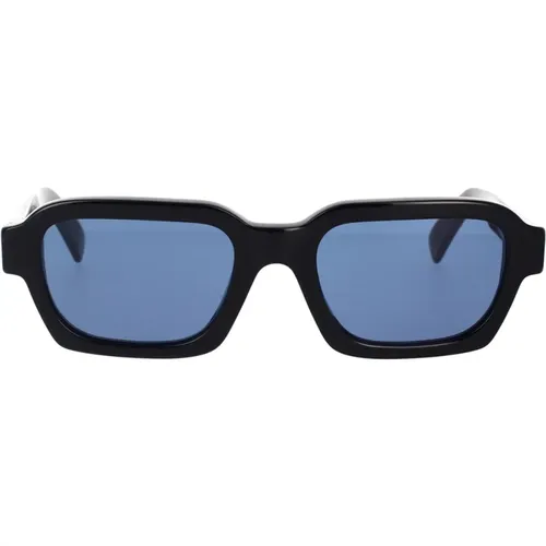 Caro Dark Blue 3BL Sonnenbrille , unisex, Größe: 52 MM - Retrosuperfuture - Modalova