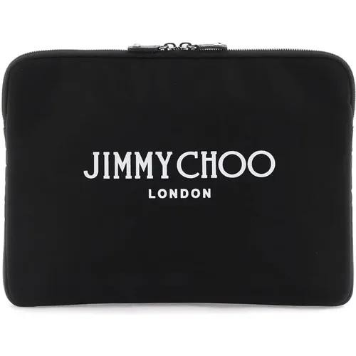 Logo Technische Tasche , Damen, Größe: ONE Size - Jimmy Choo - Modalova
