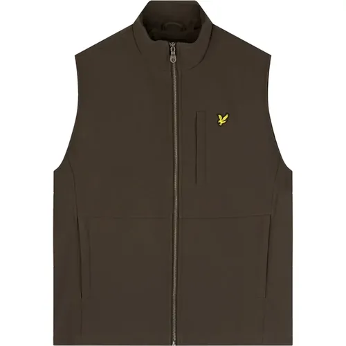 Softshell Gilet Jacke , Herren, Größe: M - Lyle & Scott - Modalova