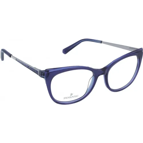 Chic Prescription Glasses for Women , female, Sizes: 50 MM - Swarovski - Modalova