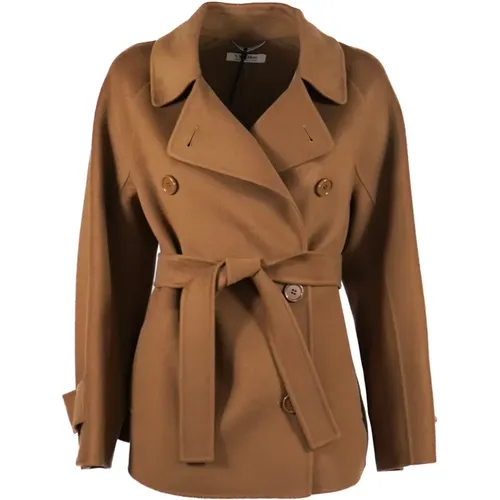 Camel Coats for Women , female, Sizes: L - Max Mara - Modalova