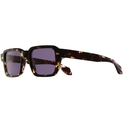 Havana Acetate Sunglasses , unisex, Sizes: ONE SIZE - Cutler And Gross - Modalova