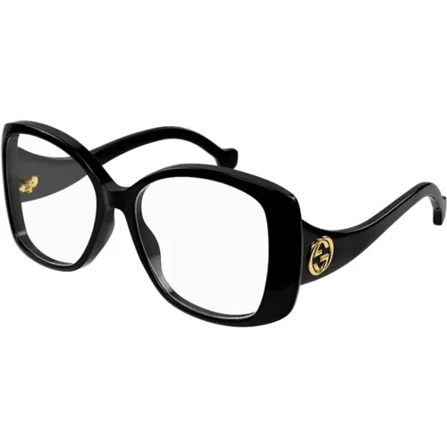 Eyeglasses , female, Sizes: 55 MM - Gucci - Modalova