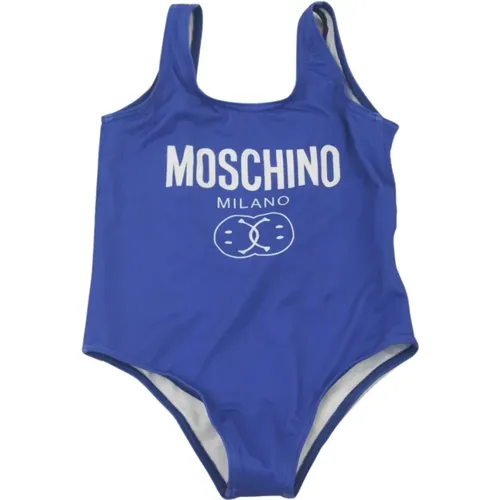 Badeanzug mit Logo-Print Moschino - Moschino - Modalova