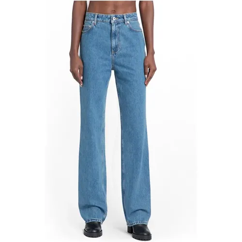 Mid Straight Fit Jeans - Burberry - Modalova