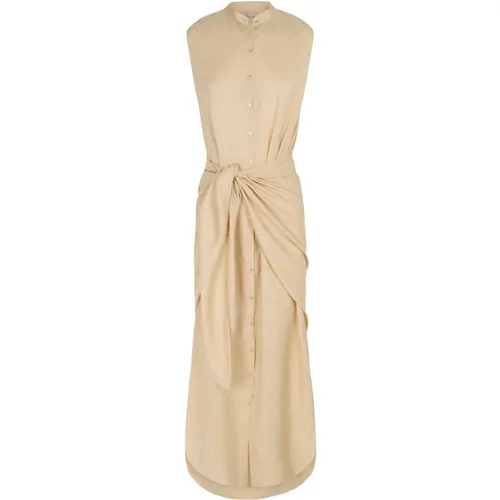 Frances, silk dress in vanilla , female, Sizes: XL, 2XL, L, M, S - Cortana - Modalova