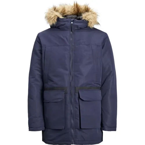 Wasserabweisender Parka mit Vielen Taschen - jack & jones - Modalova