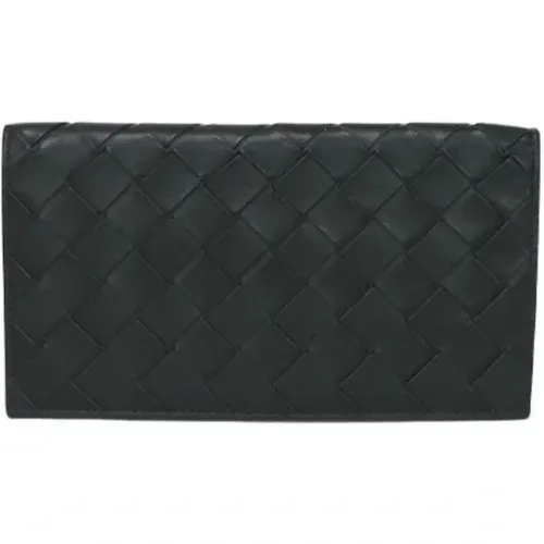 Pre-owned Leather wallets , female, Sizes: ONE SIZE - Bottega Veneta Vintage - Modalova