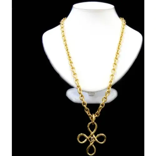 Pre-owned Metal chanel-jewelry , female, Sizes: ONE SIZE - Chanel Vintage - Modalova