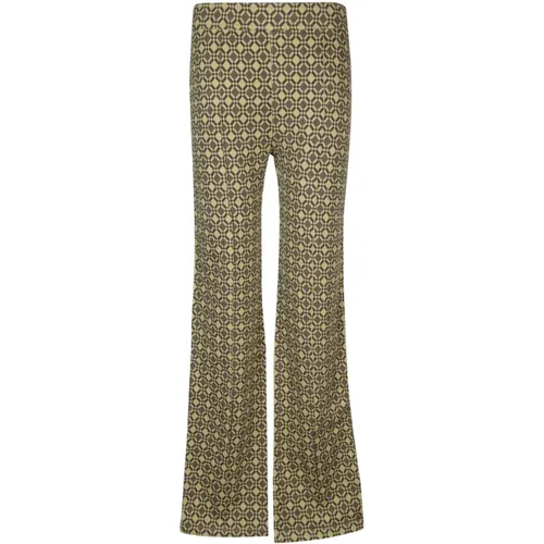 Retro Geometric Trousers , male, Sizes: S, L, M - Wales Bonner - Modalova