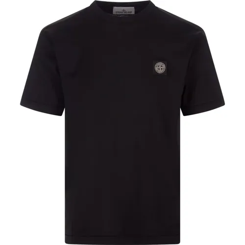 Cotton Jersey Slim Fit T-shirt , male, Sizes: 2XL - Stone Island - Modalova