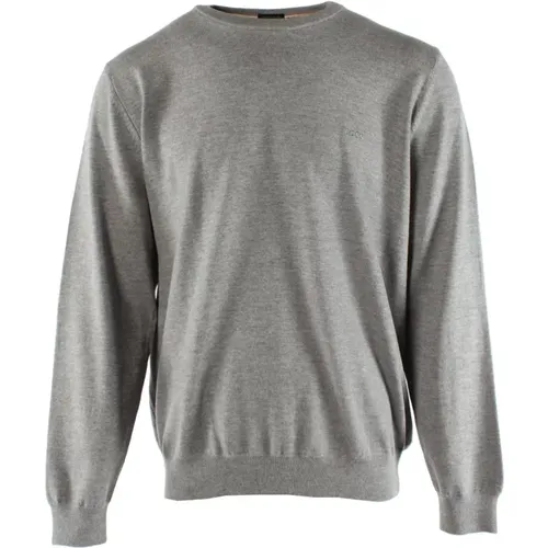 Herren Grauer Pullover Hugo Boss - Hugo Boss - Modalova