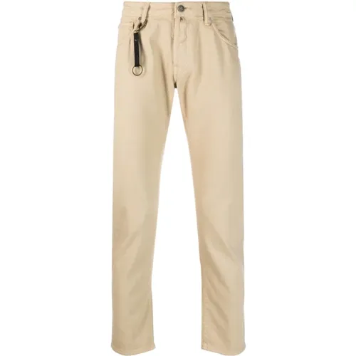 Trousers Jeans Blue , male, Sizes: W38 - Incotex - Modalova