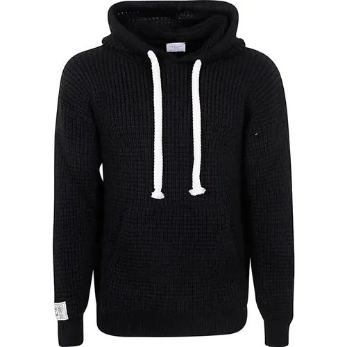 Schwarzer Englischer Hoodie , Herren, Größe: S - FAMILY FIRST - Modalova