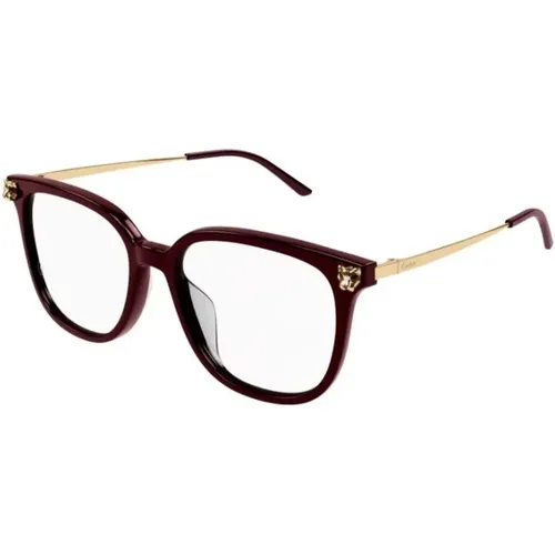 Stylish Eyeglasses Frame , unisex, Sizes: 53 MM - Cartier - Modalova