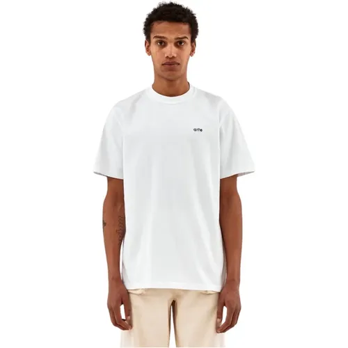 Weißes Pixel Rücken T-Shirt , Herren, Größe: XL - Arte Antwerp - Modalova