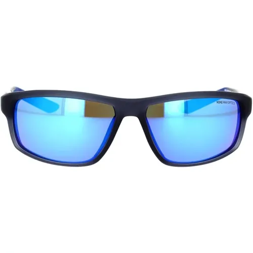 Rabid 22 M Sunglasses Blue Mirrored , unisex, Sizes: 62 MM - Nike - Modalova