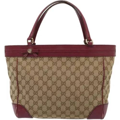 Pre-owned Canvas gucci-bags , female, Sizes: ONE SIZE - Gucci Vintage - Modalova