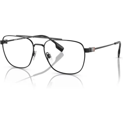 Retro Square Metal Glasses , male, Sizes: 57 MM - Burberry - Modalova