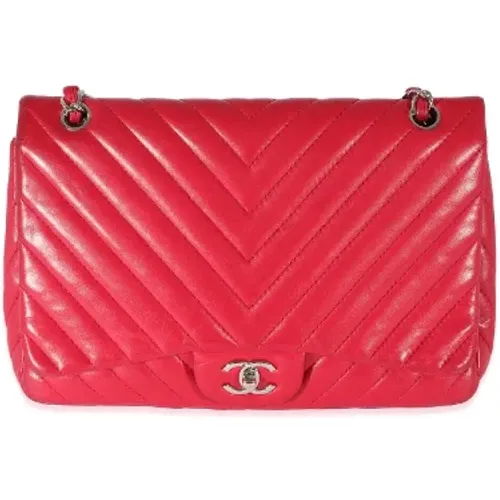 Pre-owned Leather chanel-bags , female, Sizes: ONE SIZE - Chanel Vintage - Modalova