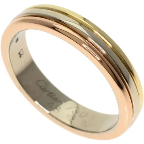 Pre-owned Gold rings , female, Sizes: ONE SIZE - Cartier Vintage - Modalova