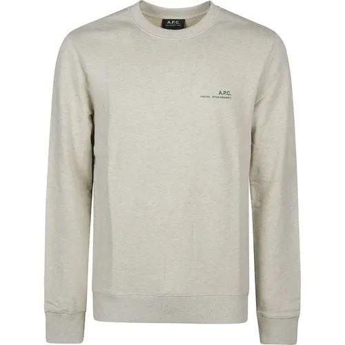 Pale Chine Overdye Sweatshirt , male, Sizes: L, M, S - A.p.c. - Modalova