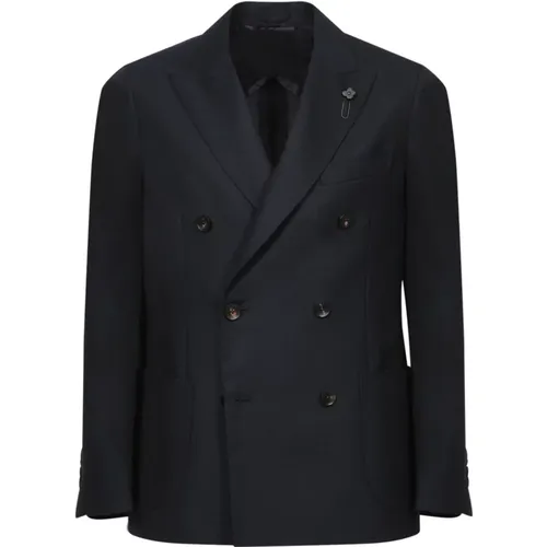 Blazer for Men Aw24 , male, Sizes: L, M - Lardini - Modalova