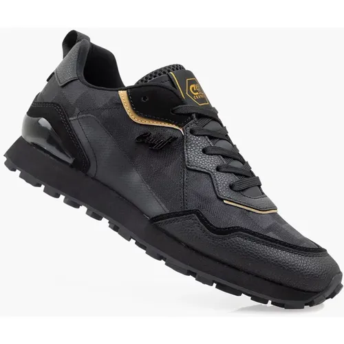 Minimalist Black/Gold Sneakers , male, Sizes: 5 UK - Cruyff - Modalova