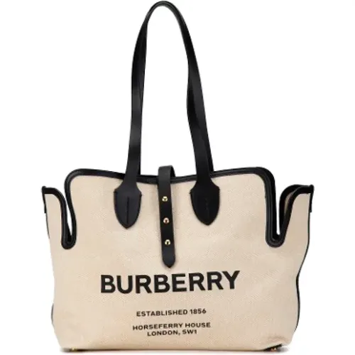 Pre-owned Canvas totes , female, Sizes: ONE SIZE - Burberry Vintage - Modalova