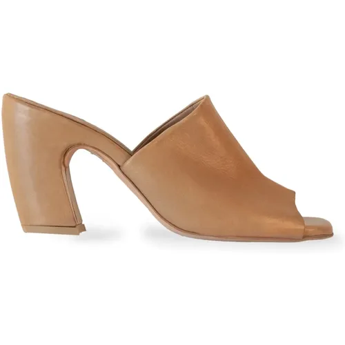 Square Toe High Heel Mules , female, Sizes: 8 UK, 6 UK, 5 UK, 3 UK, 4 UK - Cortana - Modalova