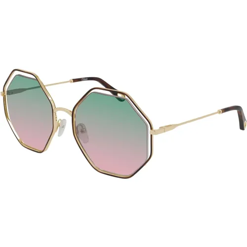 Sunglasses Poppy Ch0046S , female, Sizes: 58 MM - Chloé - Modalova