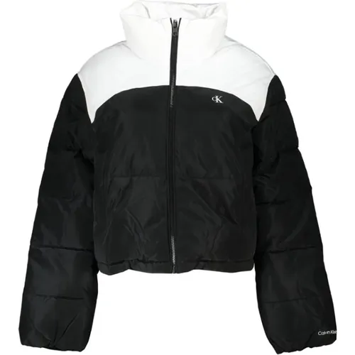 Polyester Jackets Coat , male, Sizes: M, L, XS, XL - Calvin Klein - Modalova
