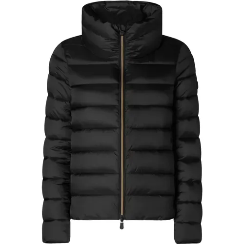 Schwarze Elsie Leichte Steppjacke , Damen, Größe: 2XL - Save The Duck - Modalova