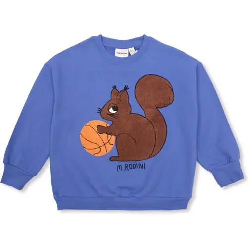 Sweatshirt mit Eichhörnchen-Motiv - Mini Rodini - Modalova