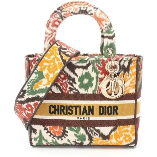 Pre-owned Canvas handbags , female, Sizes: ONE SIZE - Dior Vintage - Modalova