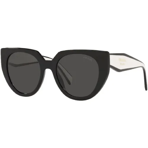 Elegant Cat Eye Sunglasses 09Q5S0 , female, Sizes: 52 MM - Prada - Modalova