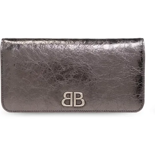 Geldbörse mit Logo , Damen, Größe: ONE Size - Balenciaga - Modalova