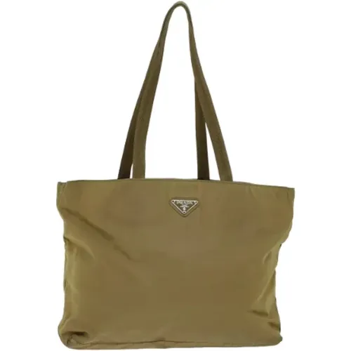 Pre-owned Fabric totes , female, Sizes: ONE SIZE - Prada Vintage - Modalova