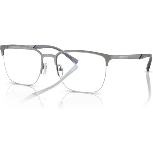 Eyewear frames EA 1157,Matte Silver Eyewear Frames EA 1157 - Emporio Armani - Modalova