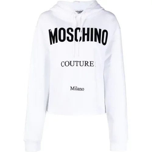 Sweatshirt , female, Sizes: S, 2XS, M - Moschino - Modalova