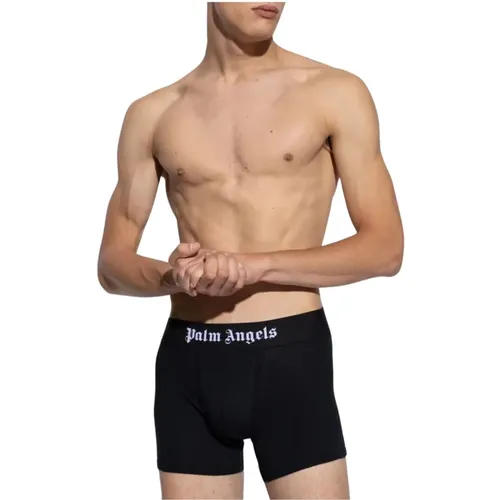 Mens Boxers with Logo , male, Sizes: M, XL, S, L - Palm Angels - Modalova