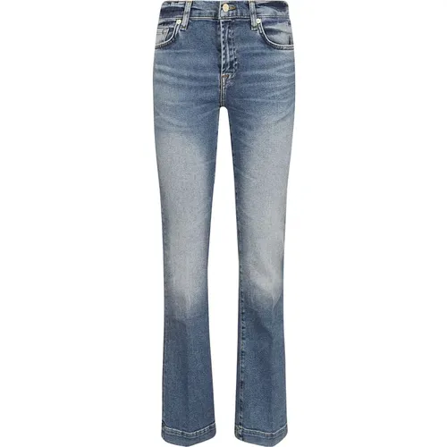 Bootcut Tailorless LuxVinPan , female, Sizes: W25, W26, W24 - 7 For All Mankind - Modalova