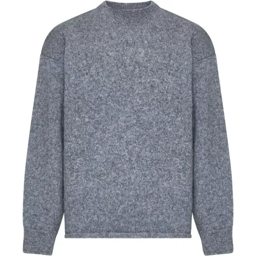 Melierter Grauer Pullover , Herren, Größe: XS - Jacquemus - Modalova