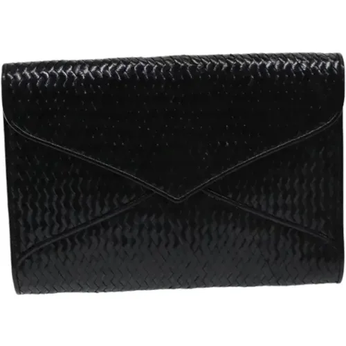 Pre-owned Leder clutches - Yves Saint Laurent Vintage - Modalova