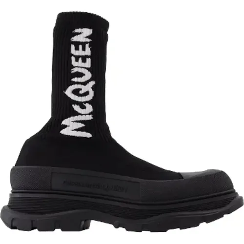 Fabric boots , male, Sizes: 9 UK - alexander mcqueen - Modalova