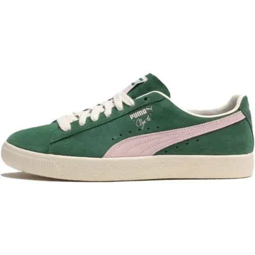 Clyde OG Leder Sneakers , Damen, Größe: 42 EU - Puma - Modalova